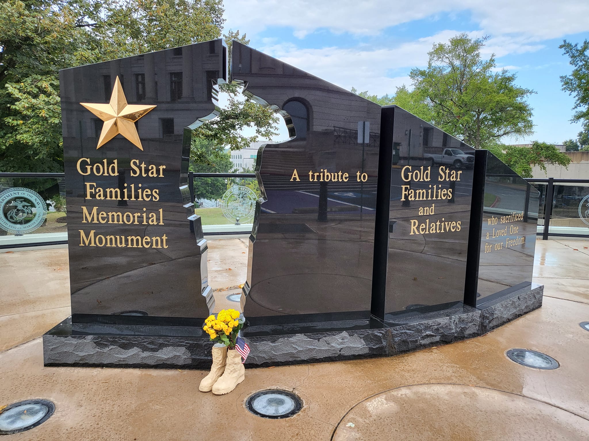 Fallen Heroes Brick Dedication Ceremony